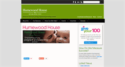 Desktop Screenshot of humewoodhouse.com